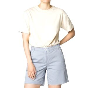 BRAX Womens Rhonda sport Bermuda Shorts Knee-Length Hemmed Blue Size 32 outdoor